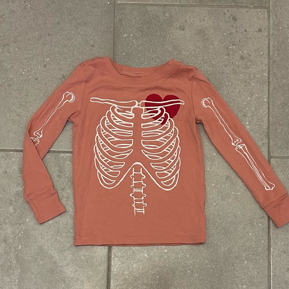 girls pink long sleeve size 6